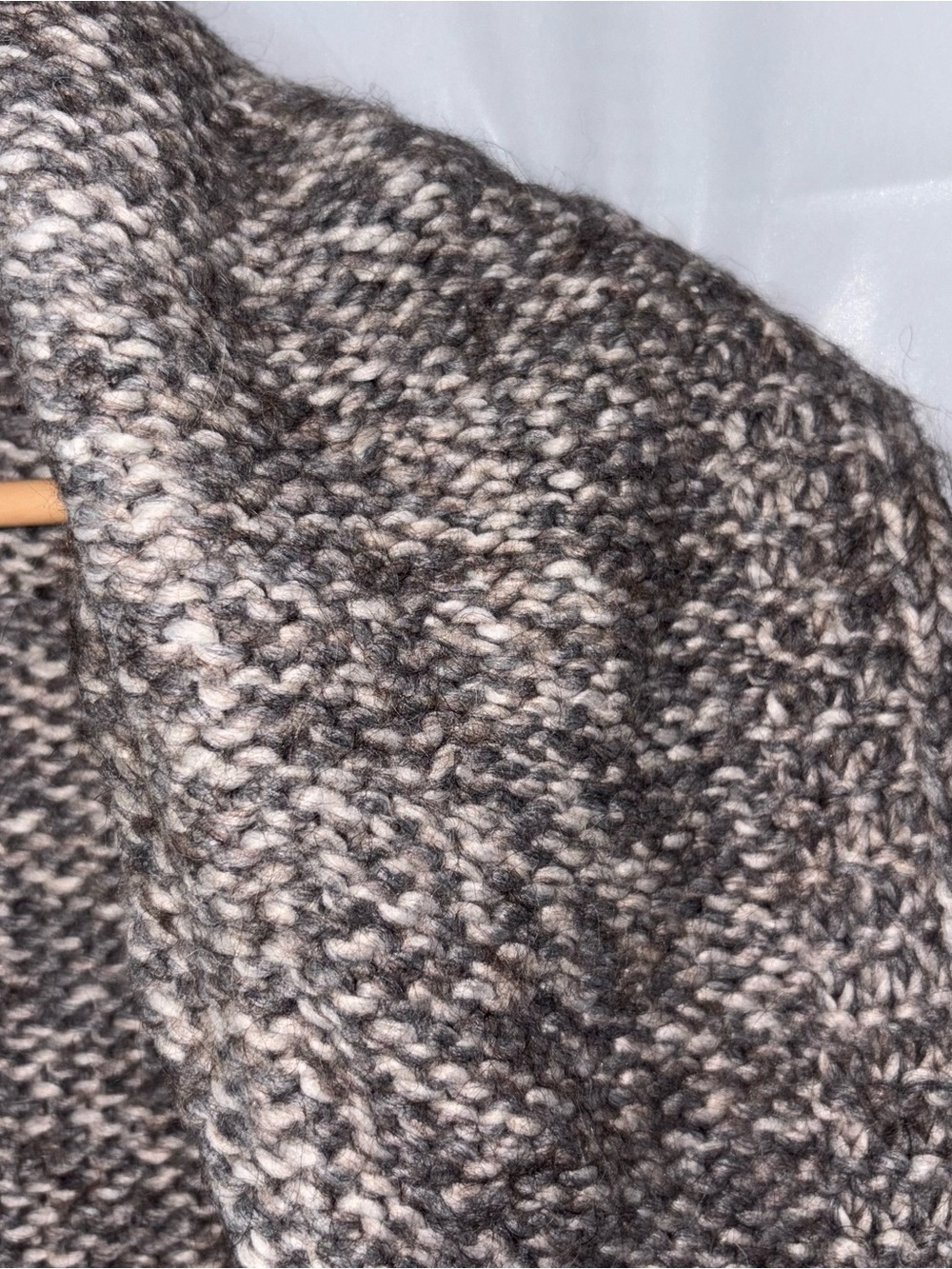 Anthropologie Elsamanda Open Front Cardigan Sweater Sz Med Alpaca Wool Blend - Picture 3 of 5